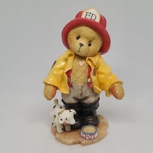 Cherished Teddies Kurt D. Claw Figurine 1996 W Box